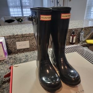 Hunter boots girls size 1